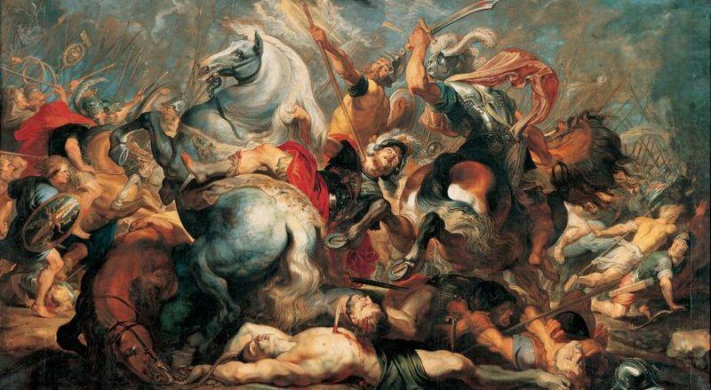 Der Tod des Decius Mus in der Schlacht, Peter Paul Rubens